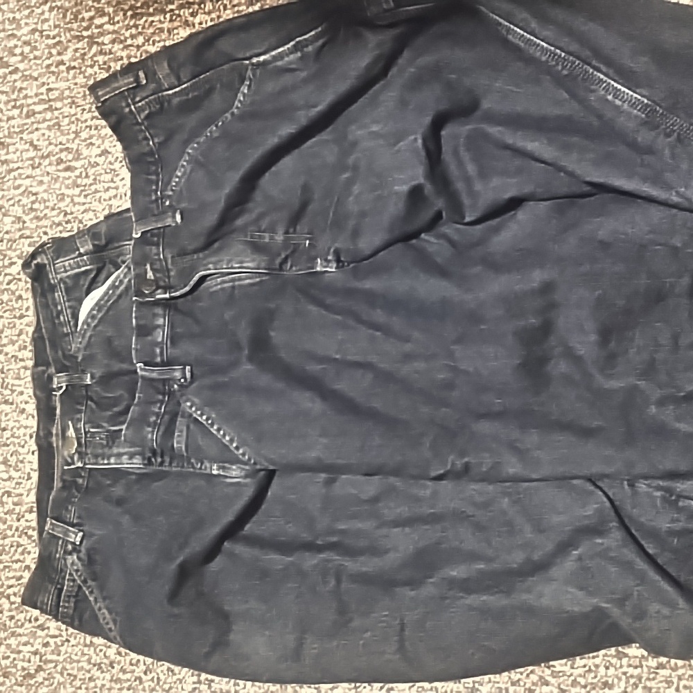 Fleece lined jeans